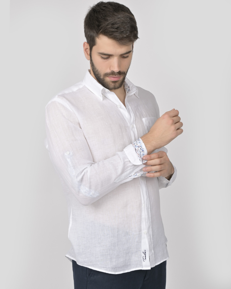 SHIRT REGULAR FIT LINEN 240135044996-1 03