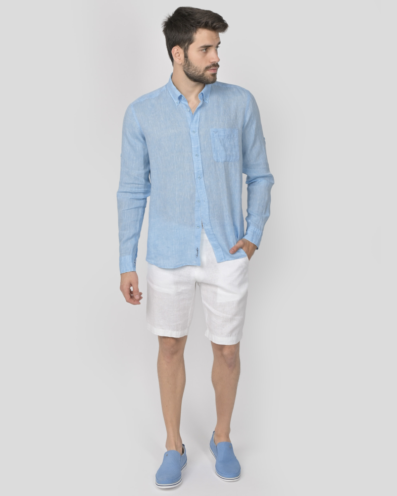 SHIRT REGULAR FIT LINEN 240135044996-2 02