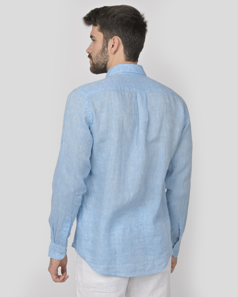 SHIRT REGULAR FIT LINEN 240135044996-2 07