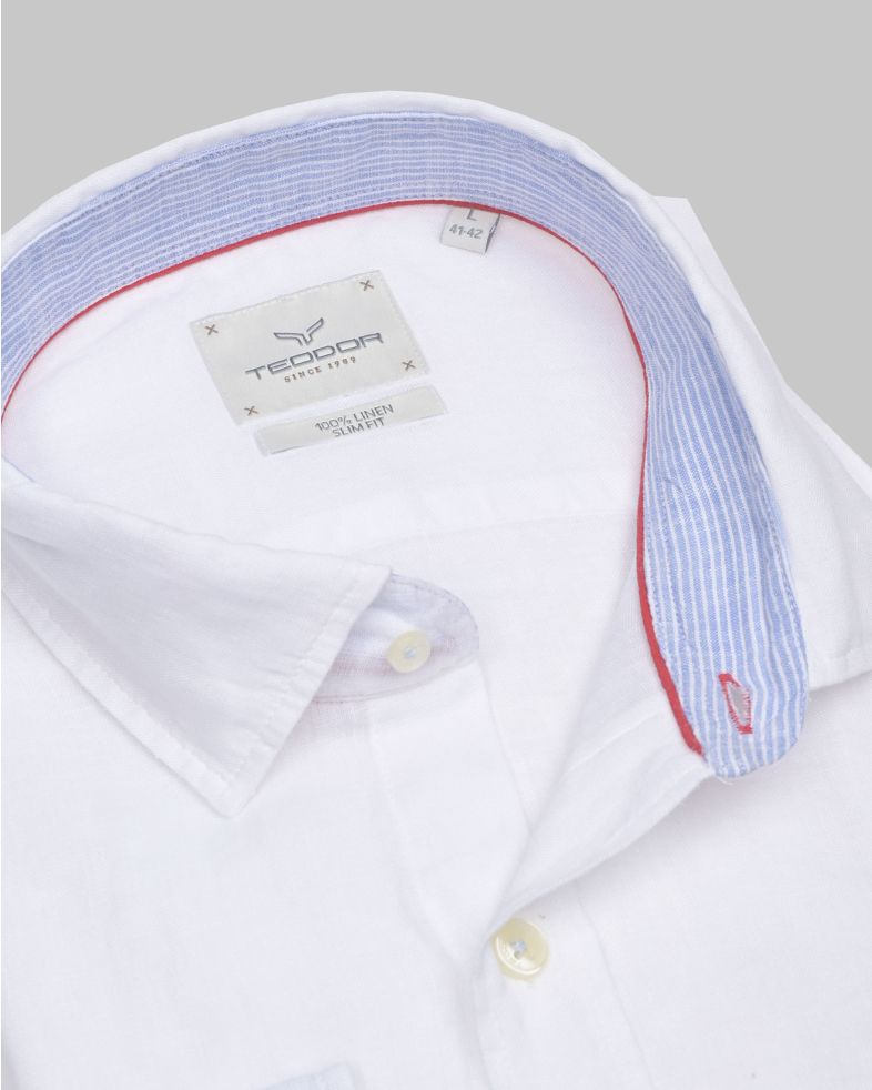 SHIRT SLIM FIT LINEN 240135044997-1 06