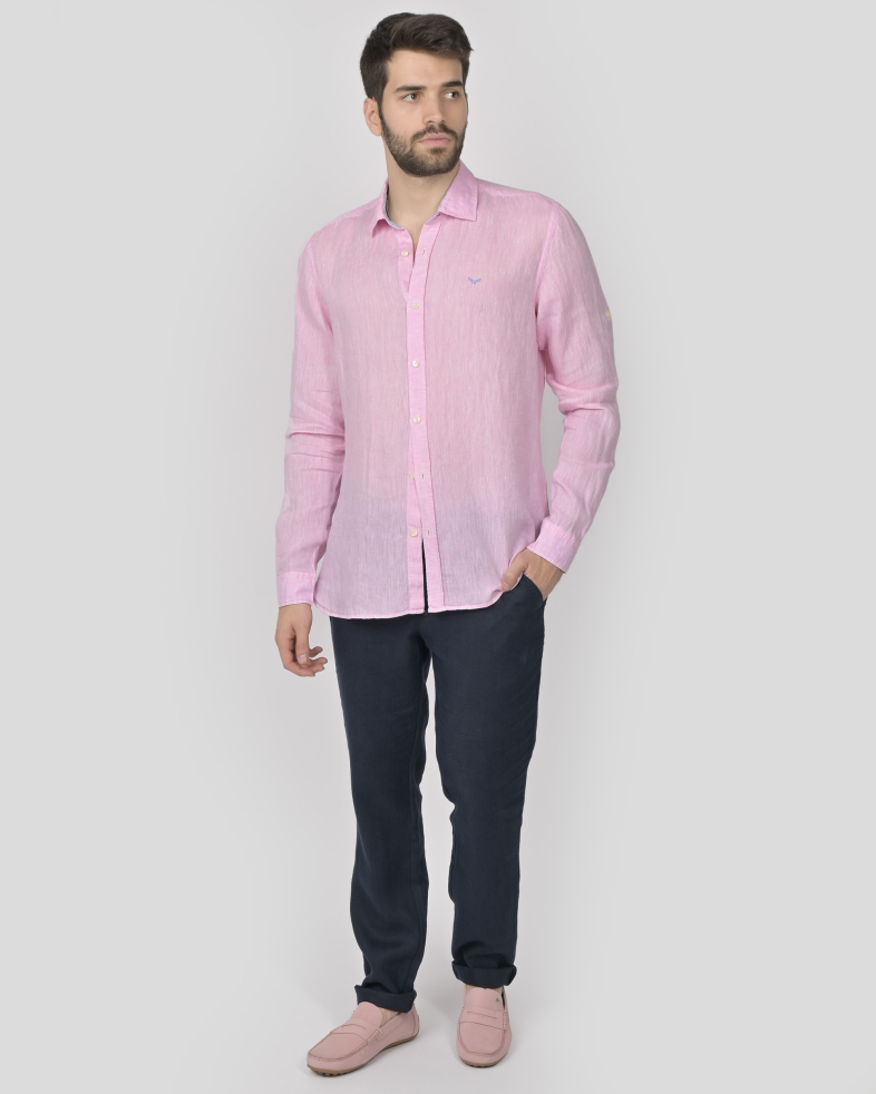 SHIRT SLIM FIT LINEN 240135044997-3 02