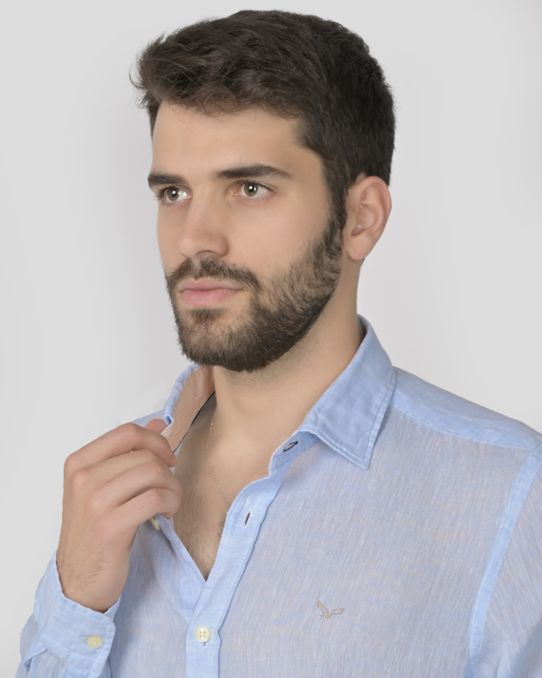 SHIRT SLIM FIT LINEN 240135044997-4 04