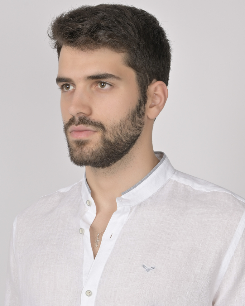 SHIRT SLIM FIT LINEN 240135044999-1 04