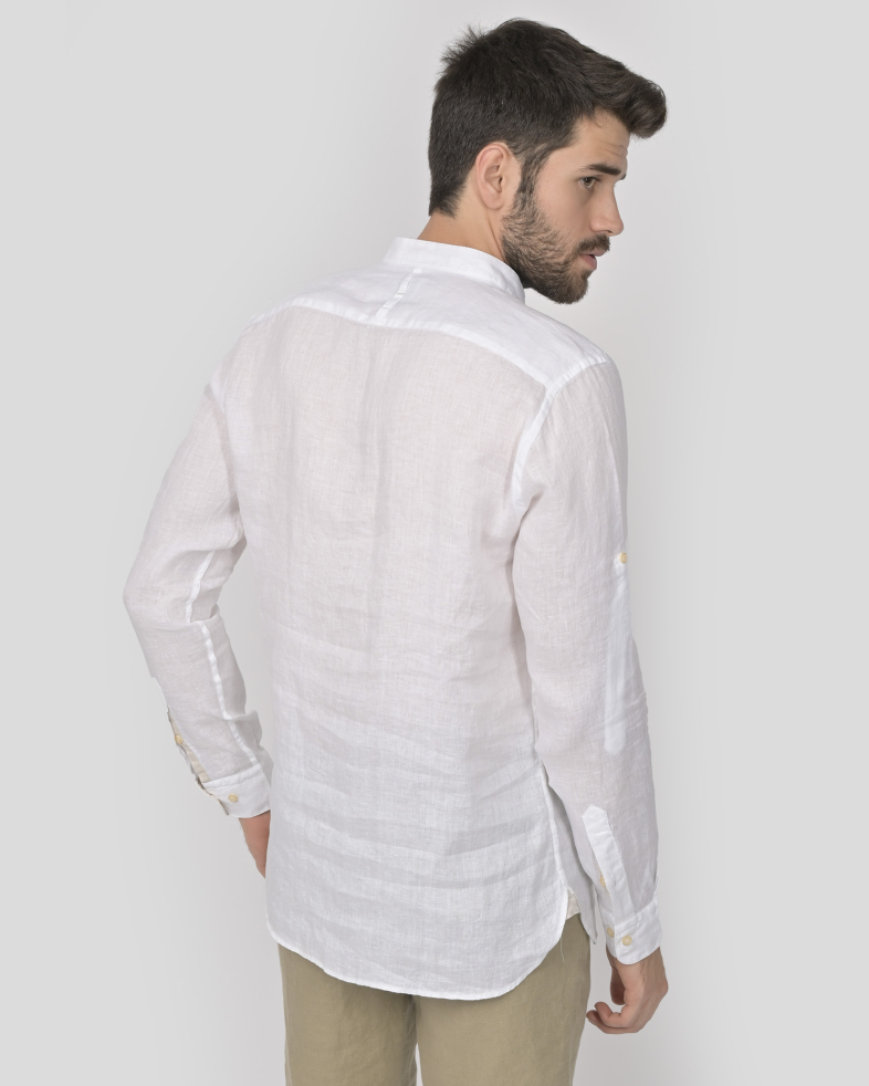 SHIRT SLIM FIT LINEN 240135045001-1 07