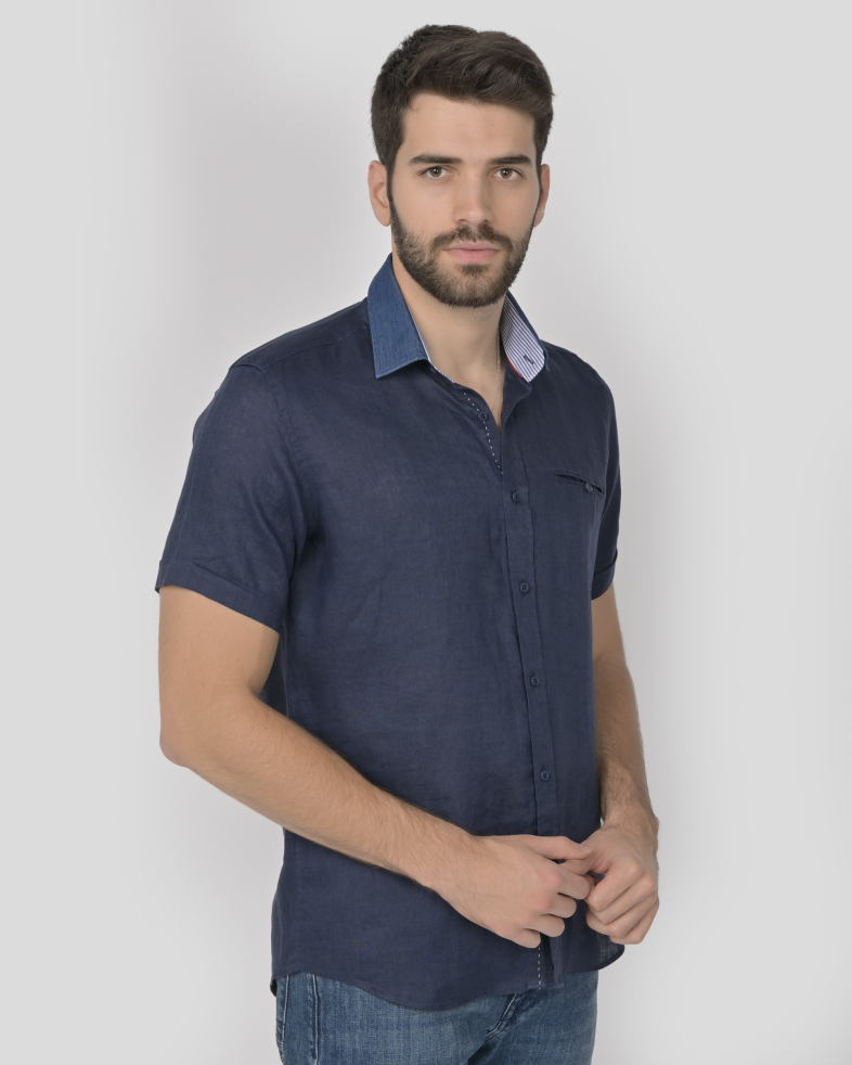 SHIRT REGULAR FIT LINEN 240135045004-2 03