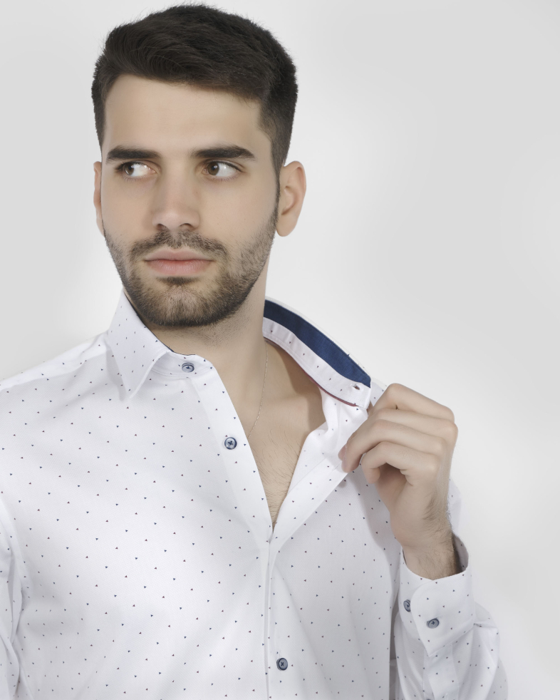 SHIRT SLIM FIT COTTON 240235045022-3 04