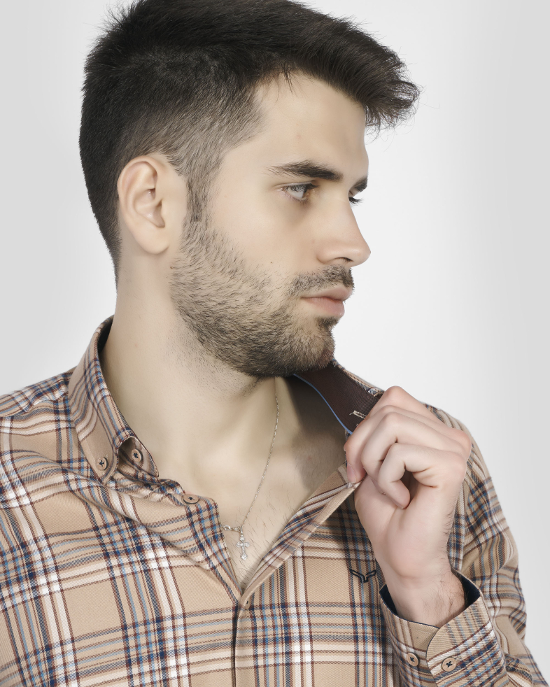 SHIRT SLIM FIT COTTON 240235045031-2 04