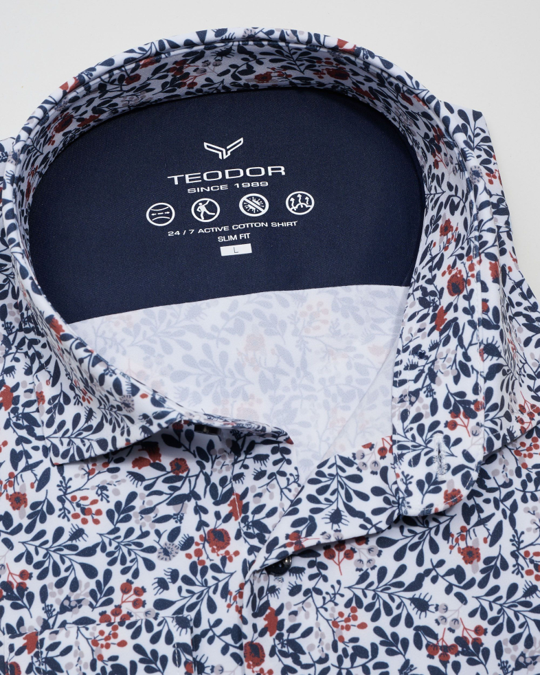SHIRT SLIM FIT TECHNICAL TEXTILE 240235045042-3 06