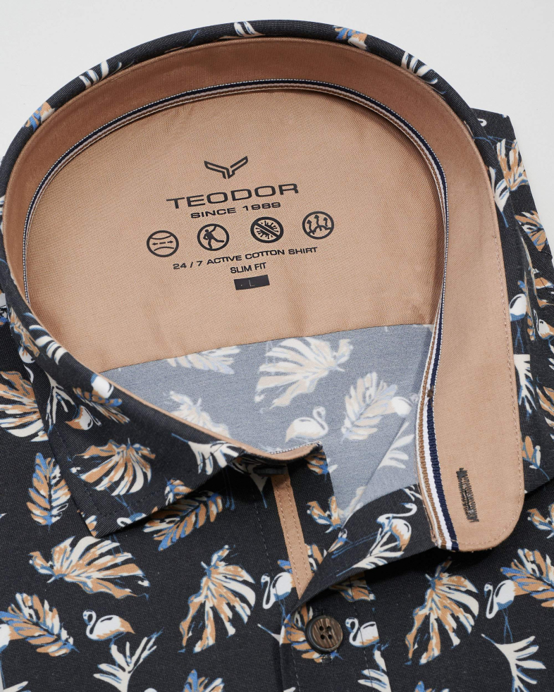 SHIRT SLIM FIT TECHNICAL TEXTILE 240235045045-2 06