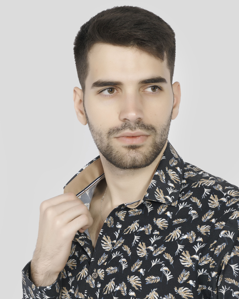 SHIRT SLIM FIT TECHNICAL TEXTILE 240235045045-2 04