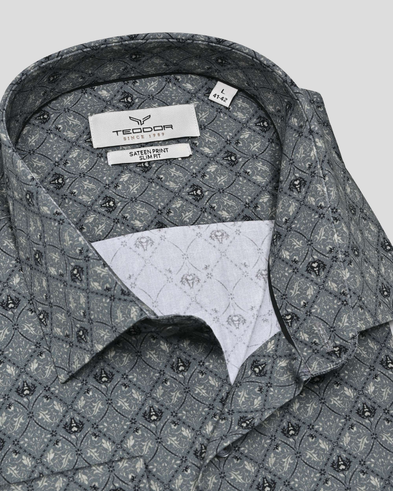SHIRT SLIM FIT COTTON 250135045073-3 06