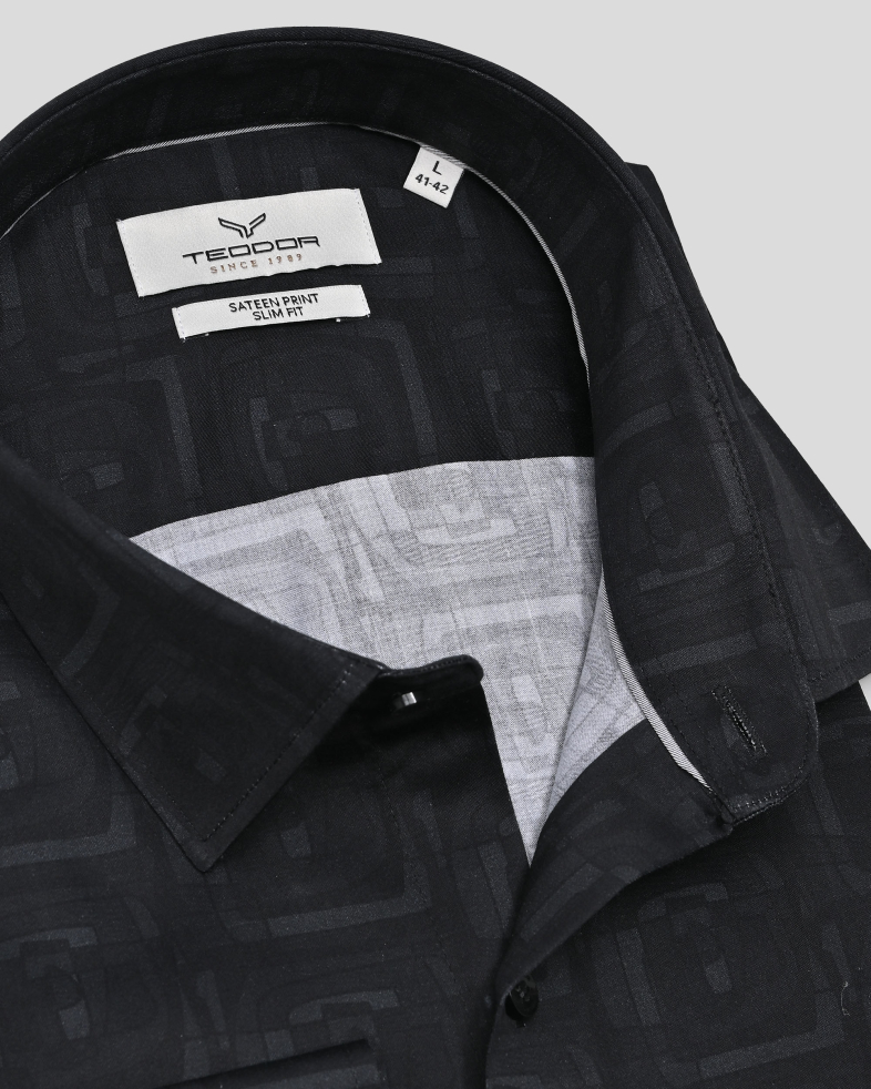 SHIRT SLIM FIT COTTON 250135045073-4 06