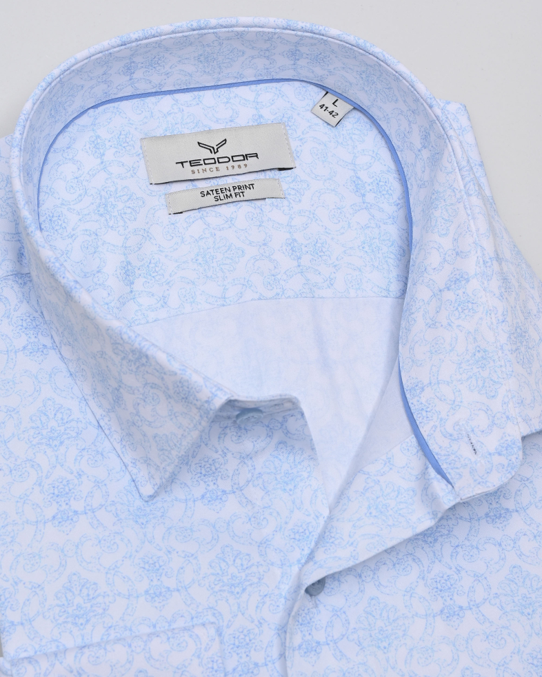 SHIRT SLIM FIT COTTON 250135045073-6 06