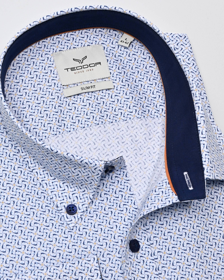 SHIRT SLIM FIT COTTON 250135045076-1 07