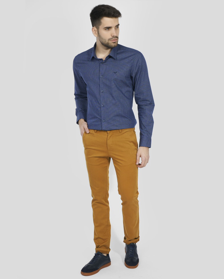 TROUSERS SLIM FIT COTTON 230213088509-3 02