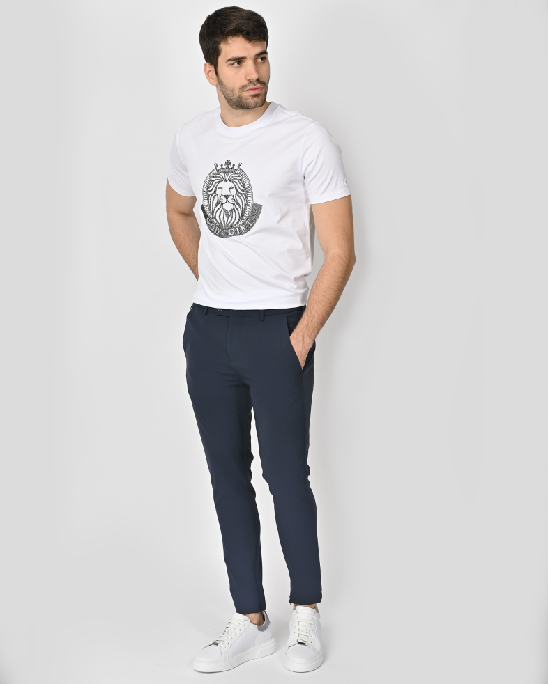 TROUSERS EXTRA SLIM FIT TECHNICAL TEXTILE 240134088539-2 02