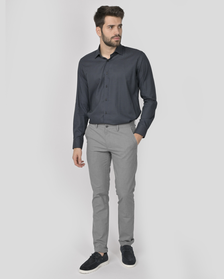 TROUSERS SLIM FIT COTTON 240134088544-2 02