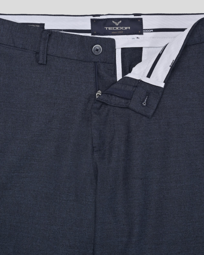 TROUSERS REGULAR FIT LINEN AND COTTON 240113088550-1 05