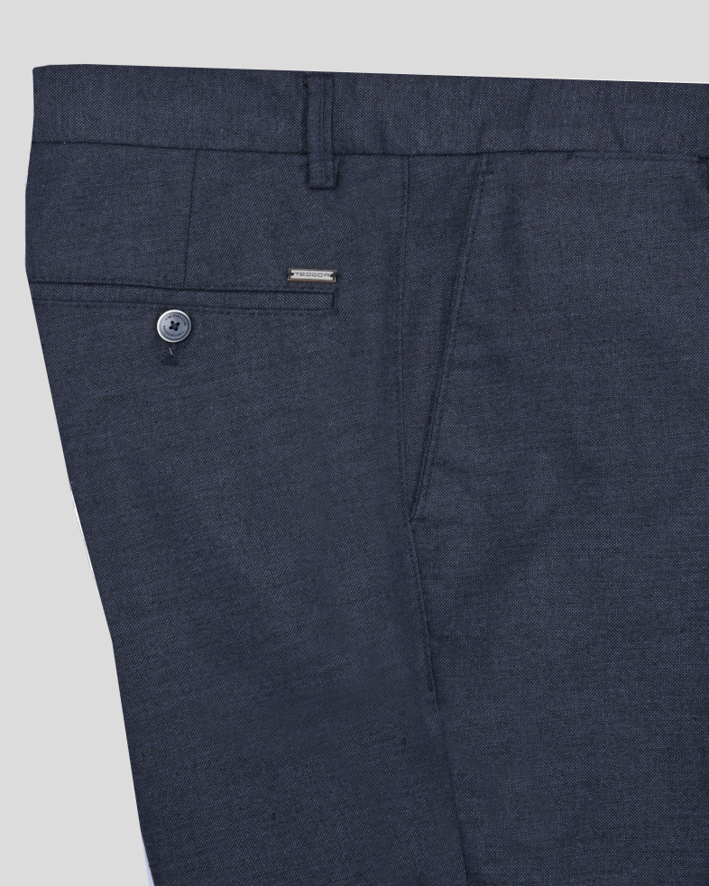 TROUSERS REGULAR FIT LINEN AND COTTON 240113088550-1 06