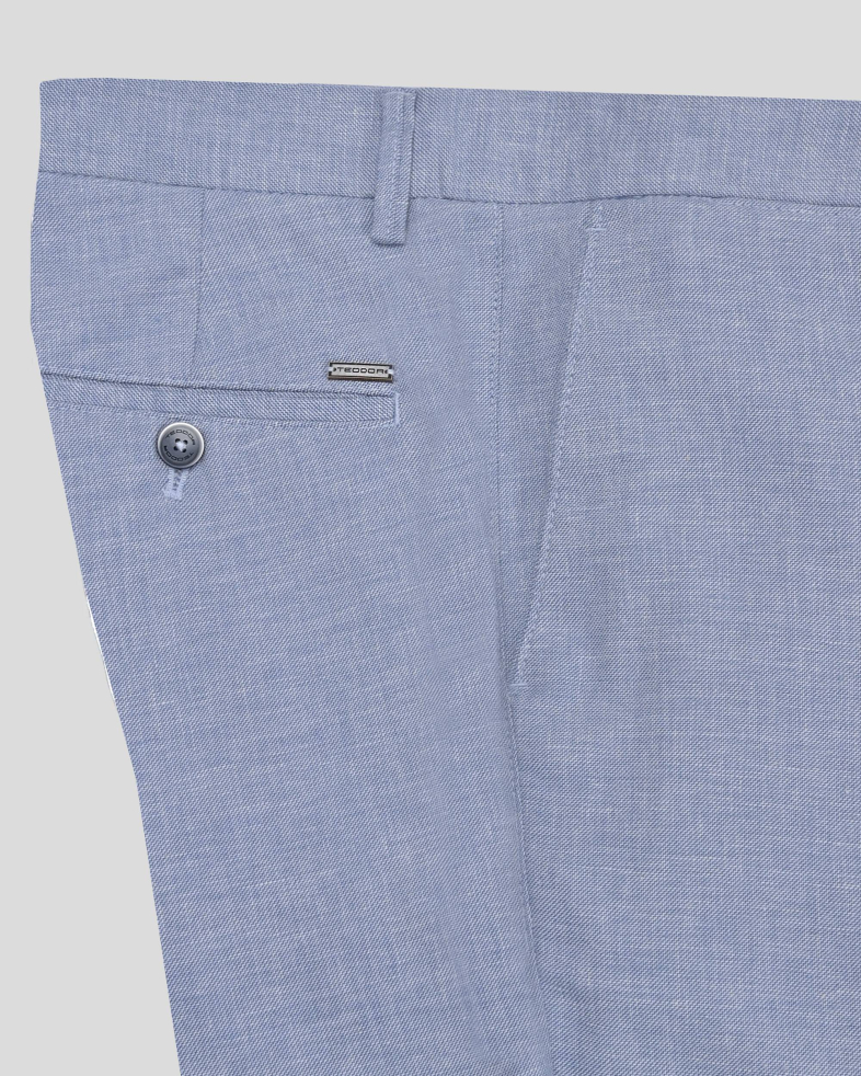 TROUSERS REGULAR FIT LINEN AND COTTON 240113088550-3 06