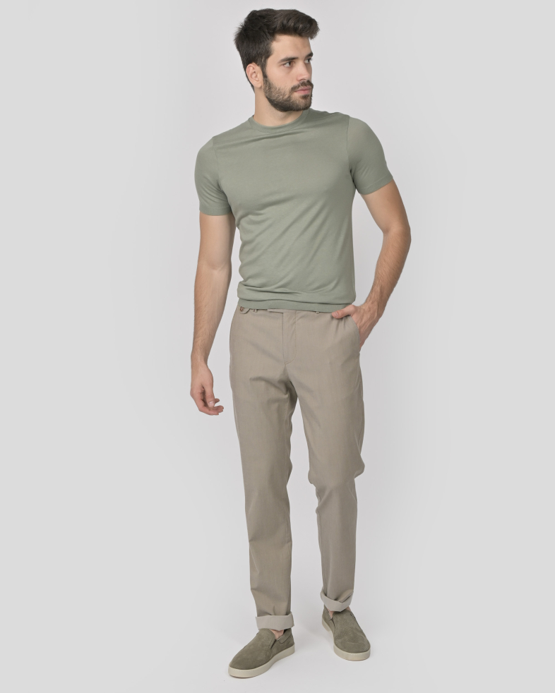 TROUSERS REGULAR FIT TENCEL 240113088551-1 02