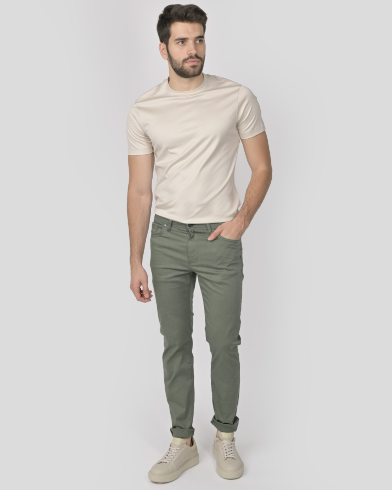 TROUSERS REGULAR FIT COTTON 230234088552-3 02