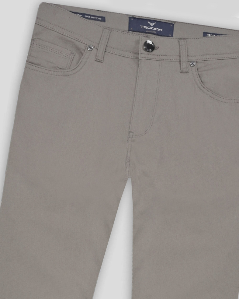 TROUSERS REGULAR FIT COTTON 230234088552-4 05