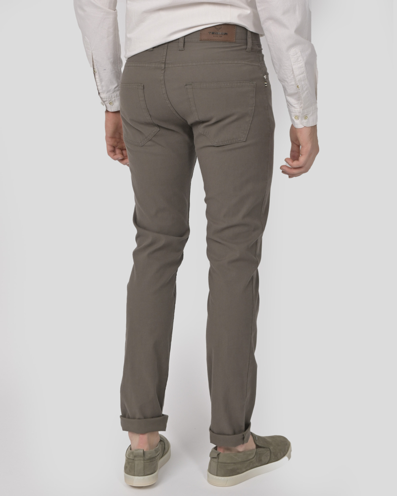 TROUSERS SLIM FIT TENCEL 240134088553-4 07