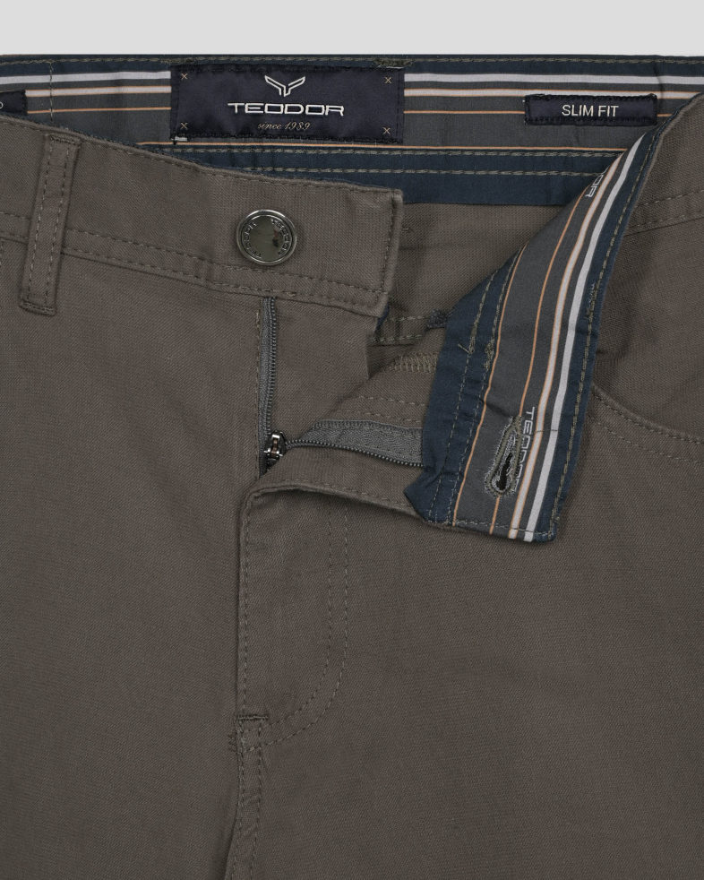 TROUSERS SLIM FIT TENCEL 240134088553-4 05