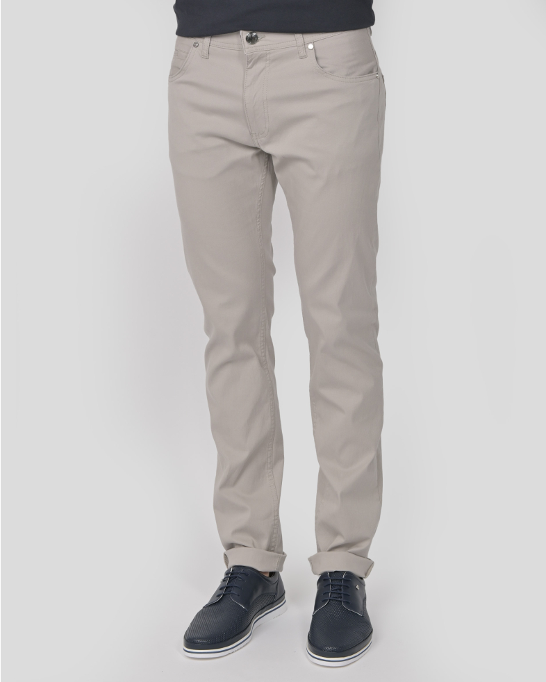 TROUSERS SLIM FIT TENCEL 240134088553-5 03