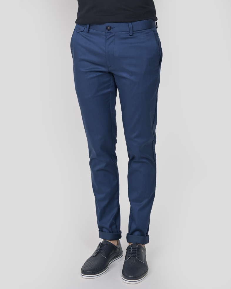 TROUSERS SLIM FIT TENCEL 240134088554-2 03