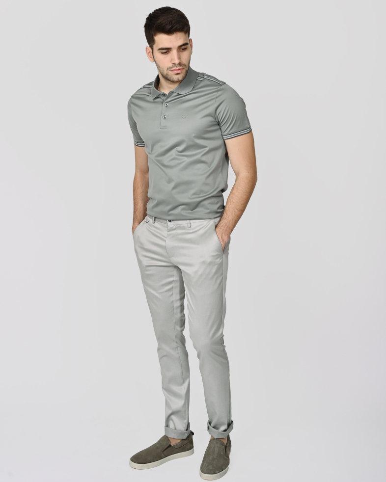 TROUSERS SLIM FIT TENCEL 240134088554-4 02