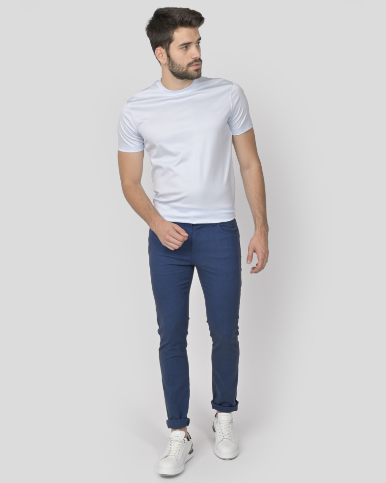 TROUSERS REGULAR FIT COTTON 240134088555-2 02