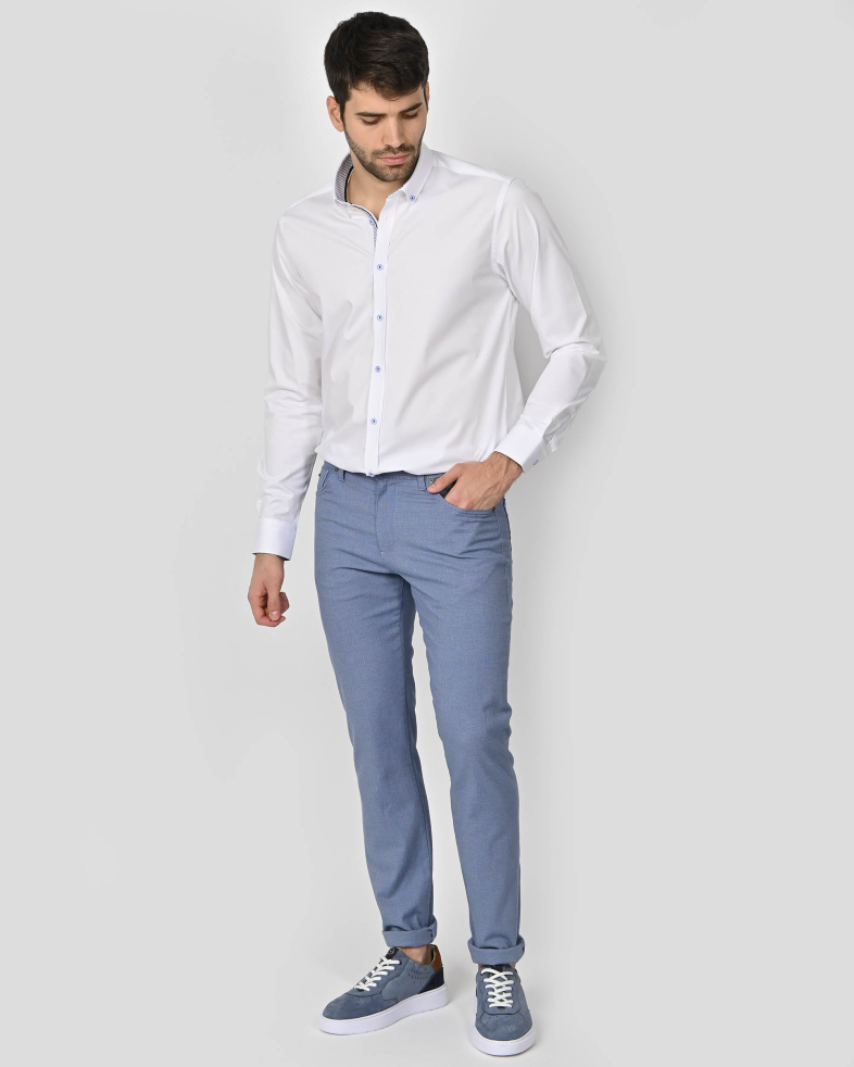 TROUSERS REGULAR FIT COTTON 240134088555-3 02