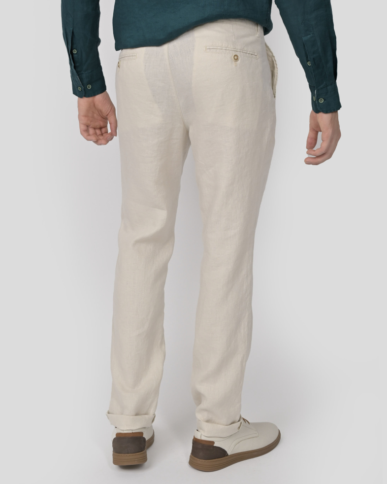 TROUSERS SLIM FIT LINEN 240113088556-3 07