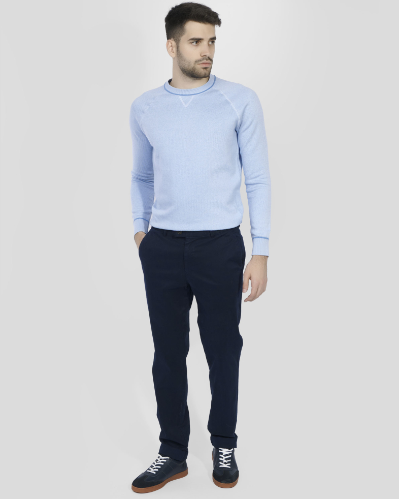 TROUSERS REGULAR FIT TENCEL 240213088568-1 02