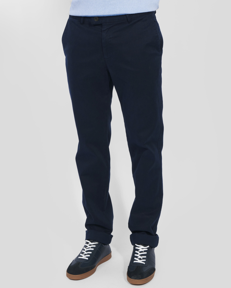 TROUSERS REGULAR FIT TENCEL 240213088568-1 03