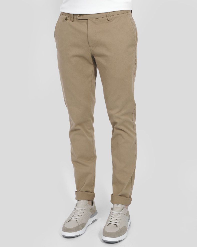 TROUSERS SLIM FIT COTTON 240234088571-2 03