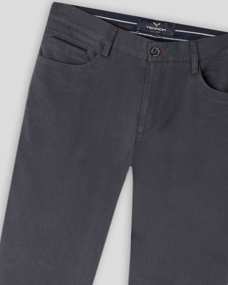 TROUSERS REGULAR FIT COTTON 240234088574-2 02