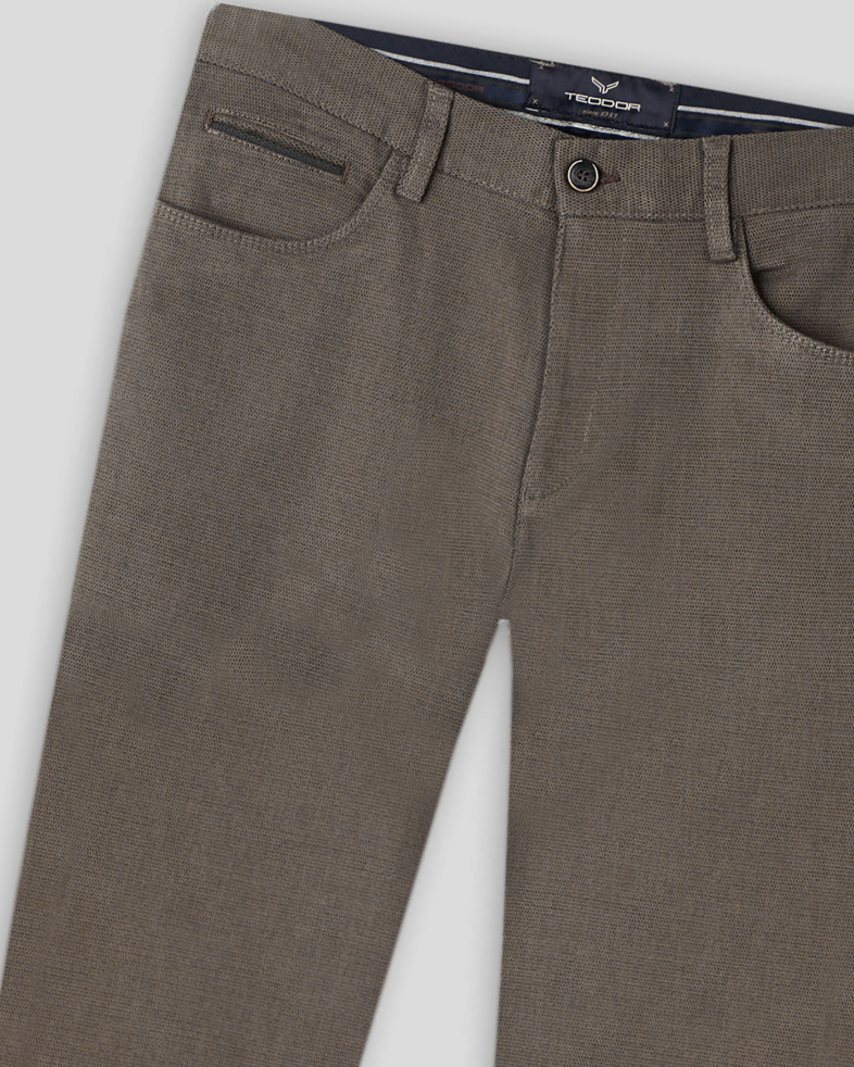 TROUSERS REGULAR FIT COTTON 240234088574-3 05