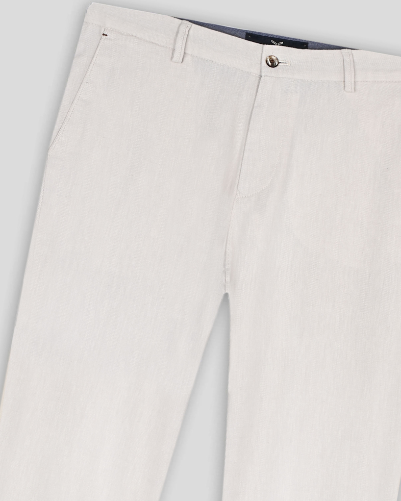 TROUSERS REGULAR FIT LINEN AND COTTON 250113088609-1 04