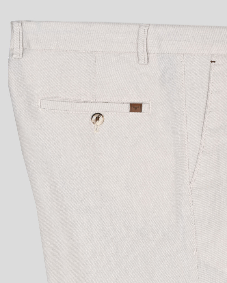 TROUSERS REGULAR FIT LINEN AND COTTON 250113088609-1 06