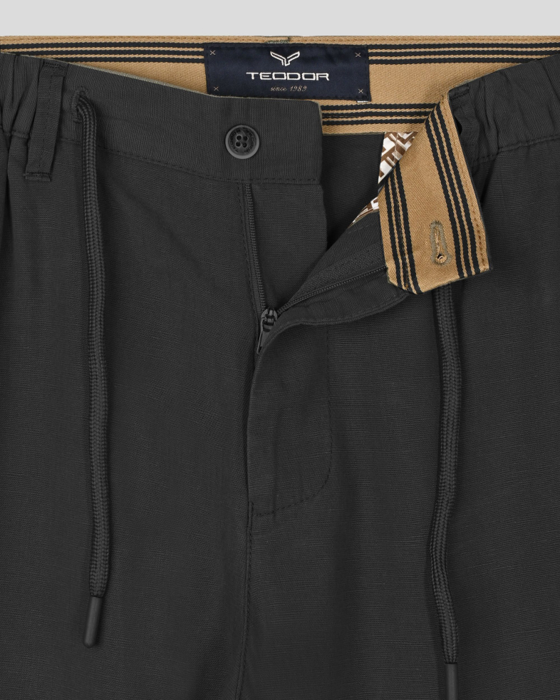 TROUSERS SLIM FIT TENCEL 250113088617-1 05