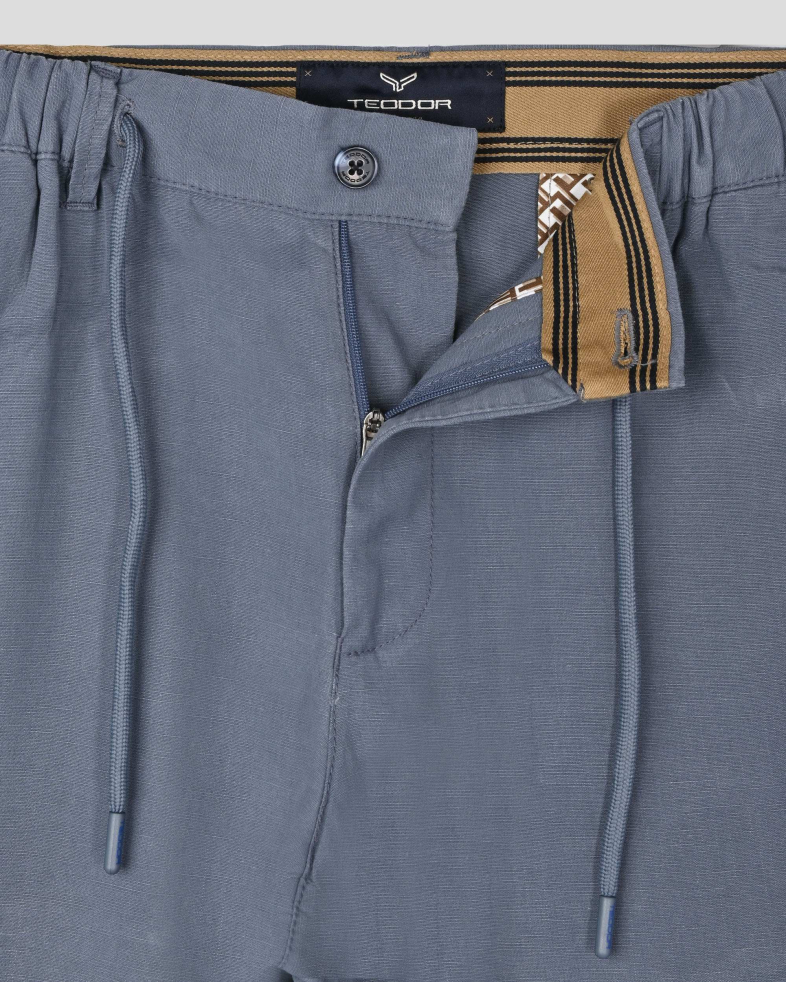 TROUSERS SLIM FIT TENCEL 250113088617-2 05