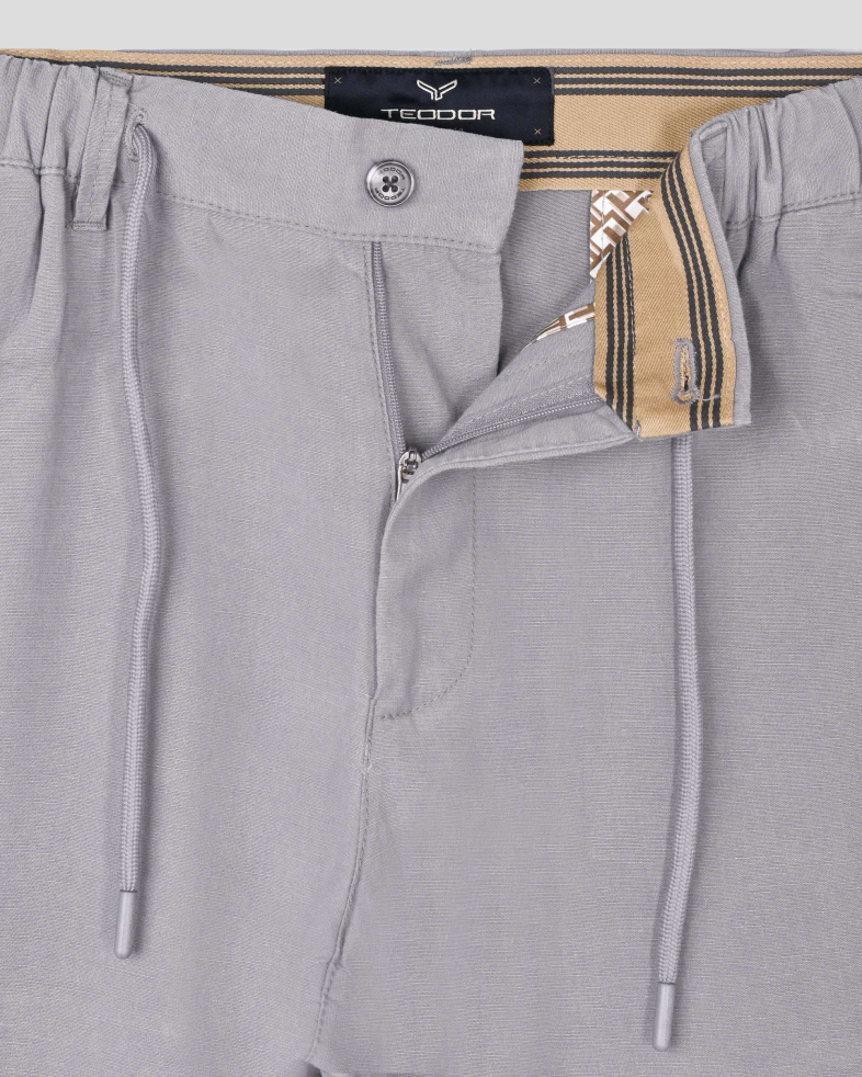 TROUSERS SLIM FIT TENCEL 250113088617-3 05