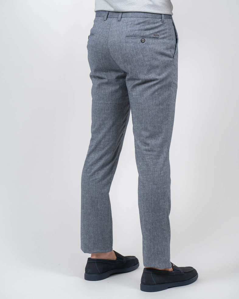 TROUSERS REGULAR FIT LINEN AND COTTON 230113088479-1 06