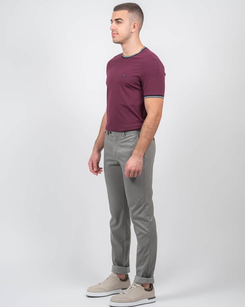 TROUSERS REGULAR FIT COTTON 230113088468-4 02