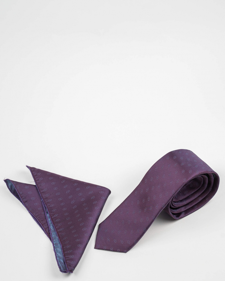 TIE AND POCKET SQUARE TECHNICAL TEXTILE 220160133579-33 02