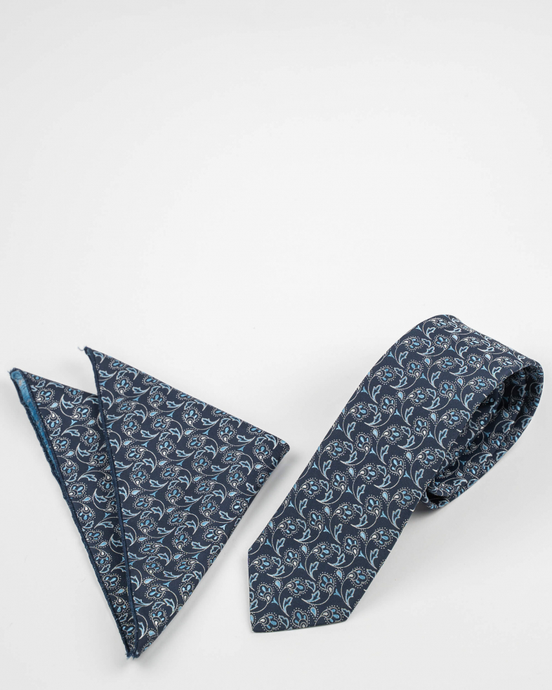 TIE AND POCKET SQUARE TECHNICAL TEXTILE 220160133579-39 02