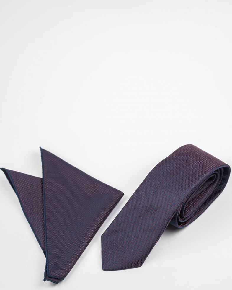 TIE AND POCKET SQUARE POLYESTER 220160133579-31 04